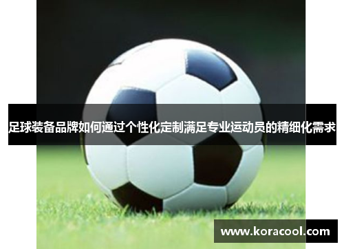 足球装备品牌如何通过个性化定制满足专业运动员的精细化需求